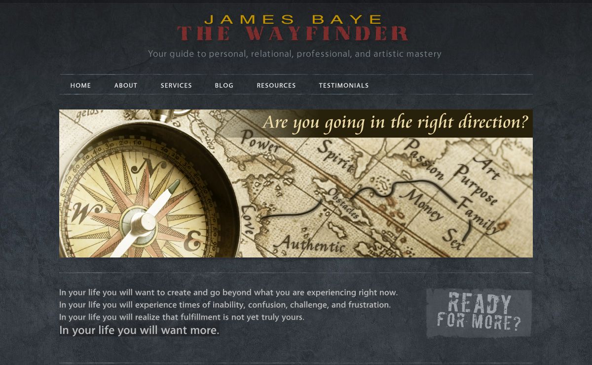 James Baye | The Wayfinder