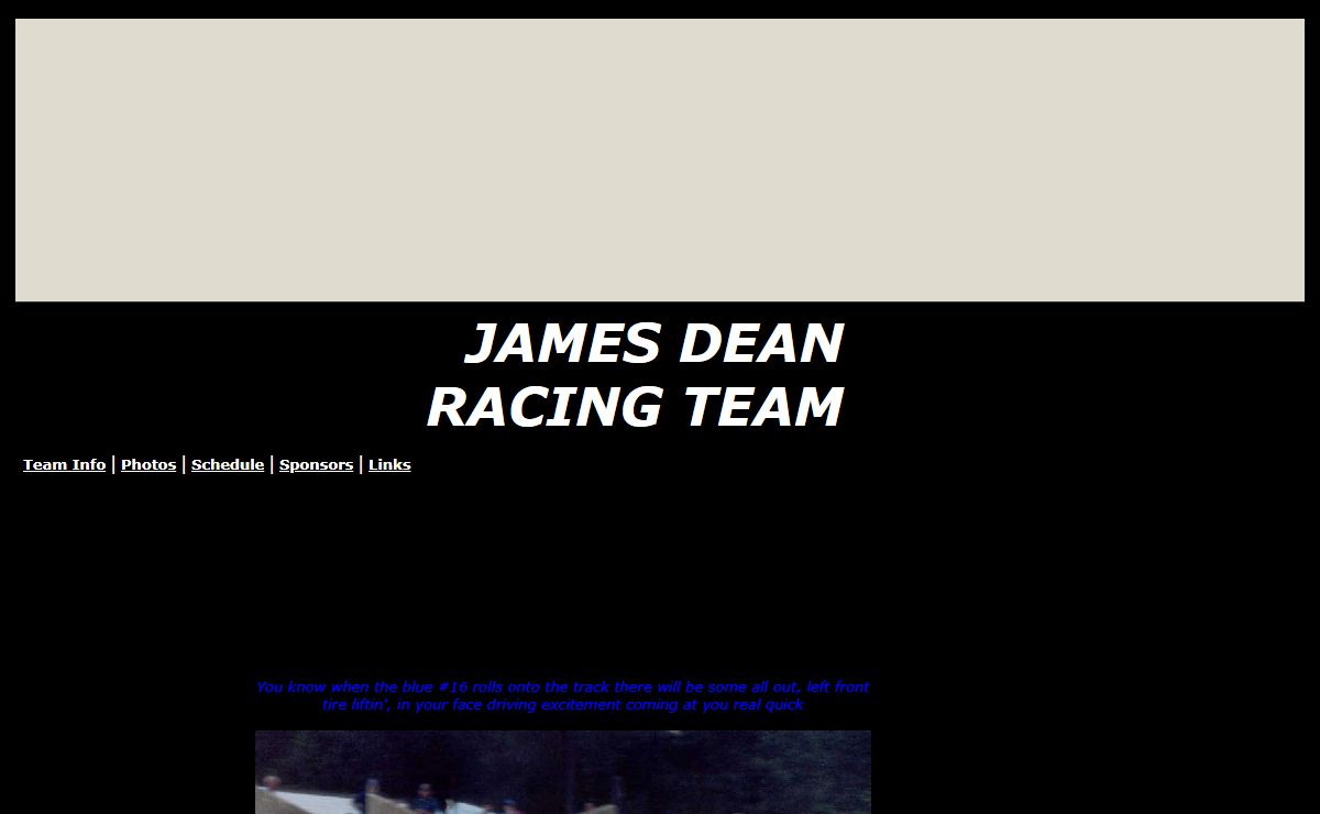 JAMES DEAN RACING TEAM