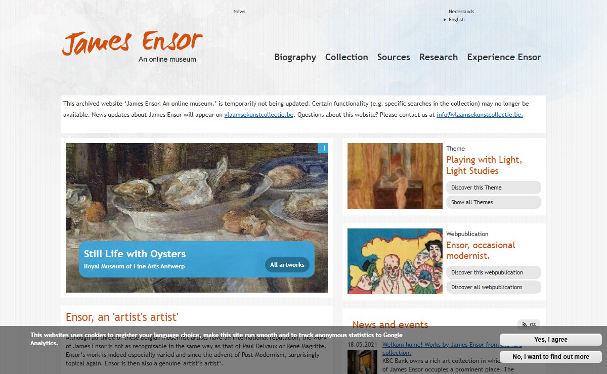 James Ensor | An online museum