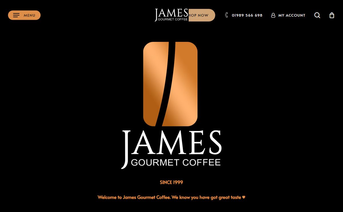 James Gourmet Coffee - High Quality & Gourmet Speciality Coffee