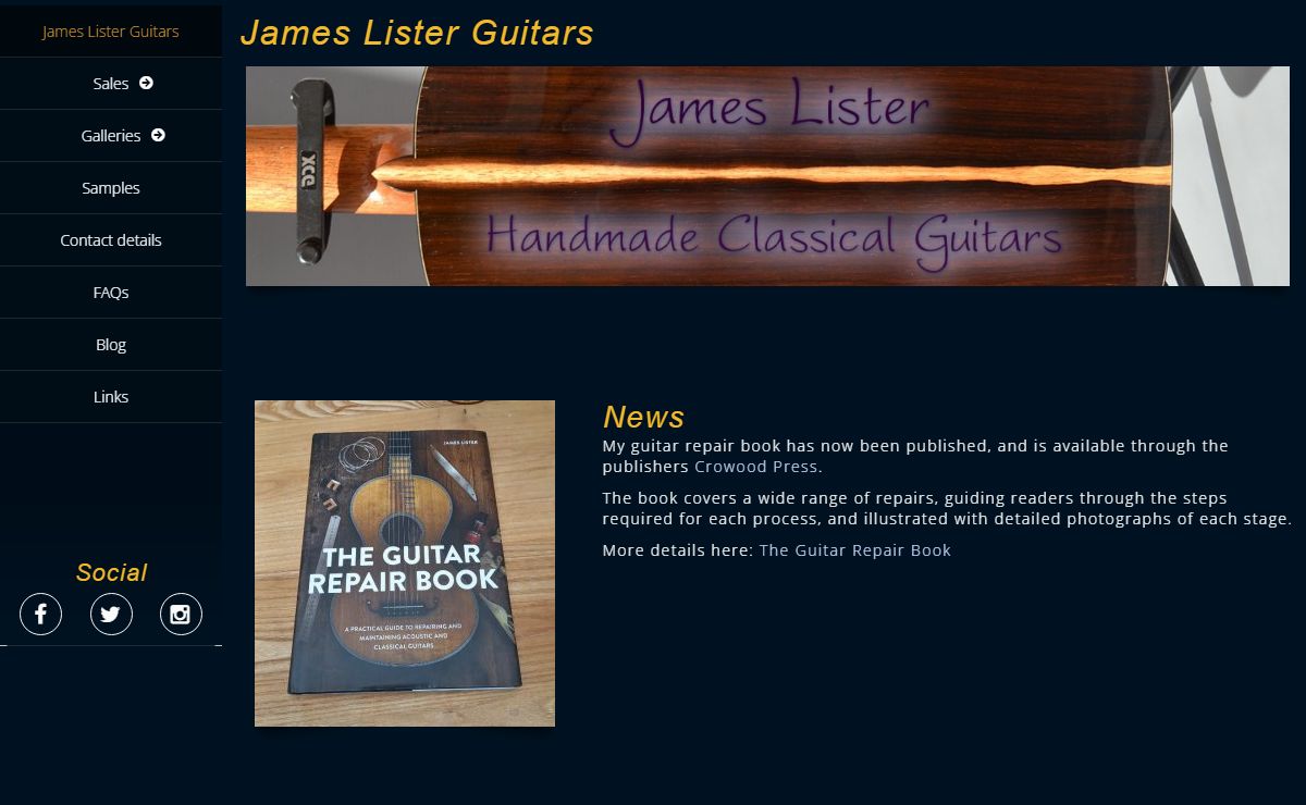 James Lister Guitars