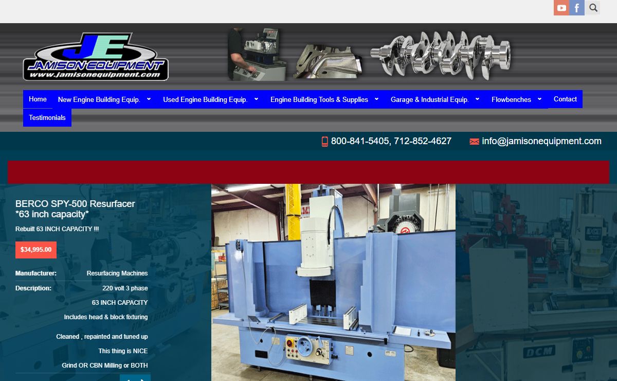 Automotive Machine Shop Equipment | Jamison Equipment