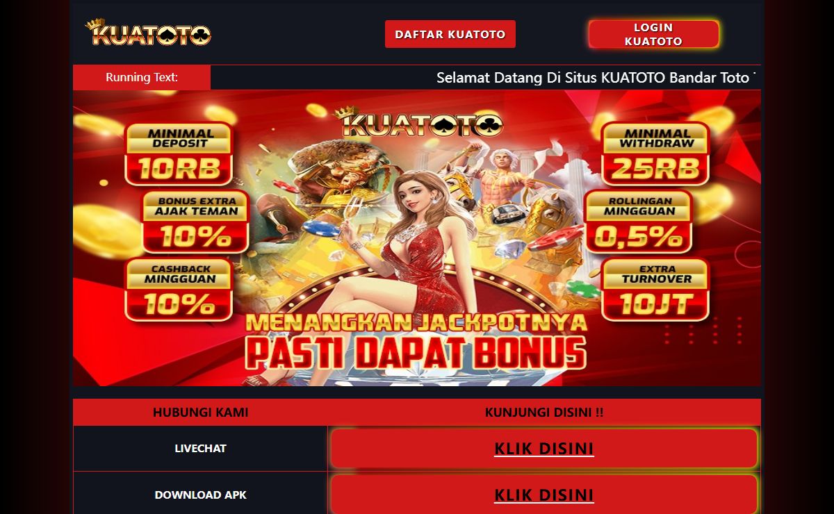 Kuatoto : Bandar Togel Online WLA Teraman Dan Amanah Se-Asia