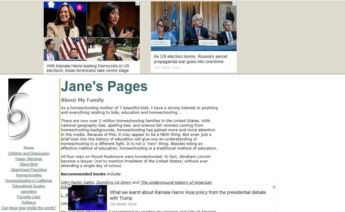 Jane's Pages