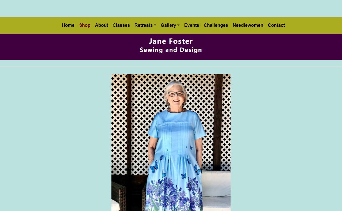 Jane Foster Sewing and Design Classes in Walnut Creek, CA