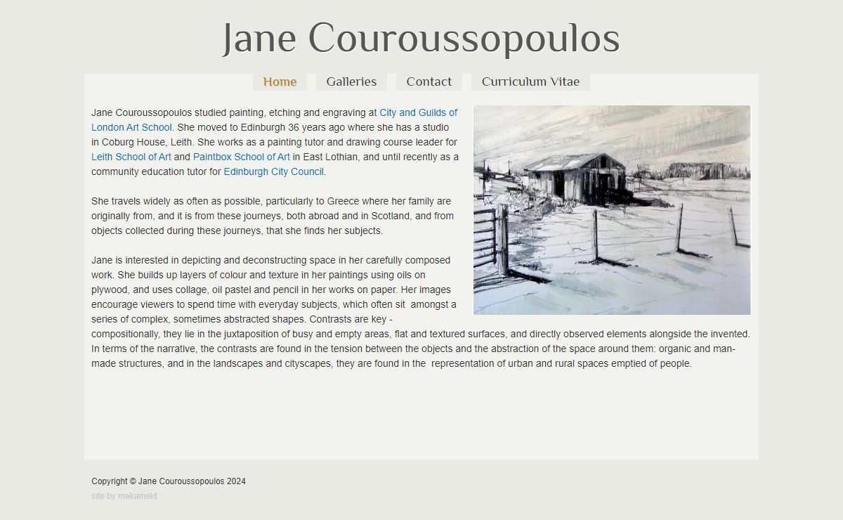 Home | Jane Couroussopoulos