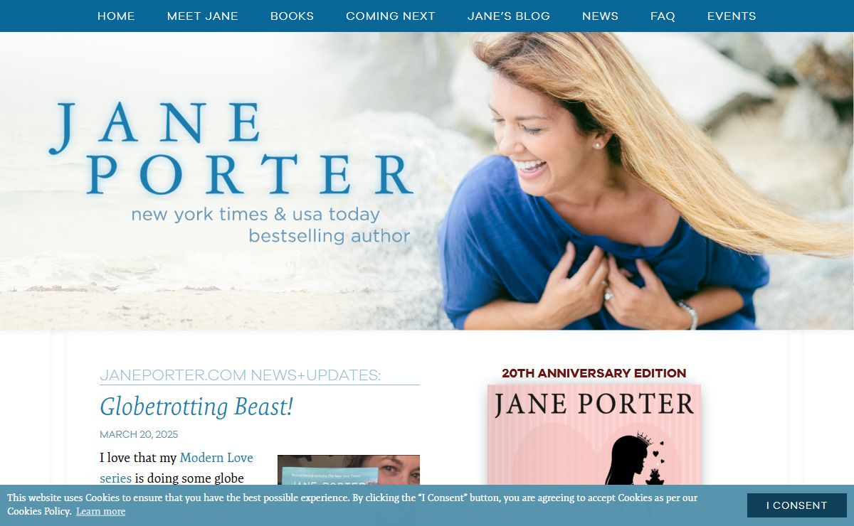 Jane Porter | New York Times & USA Today Bestselling Author