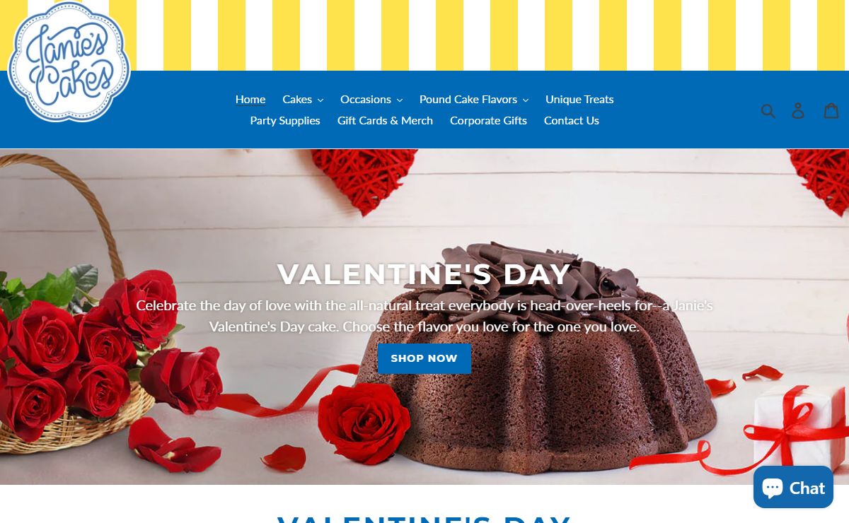 Janie's Cakes - Order Cake Online - Shipped Nationwide