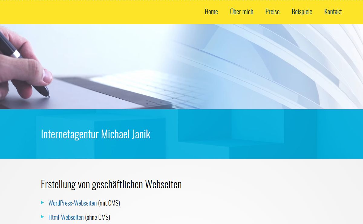 Internetagentur Michael Janik | Deutschland, Österreich u. Schweiz