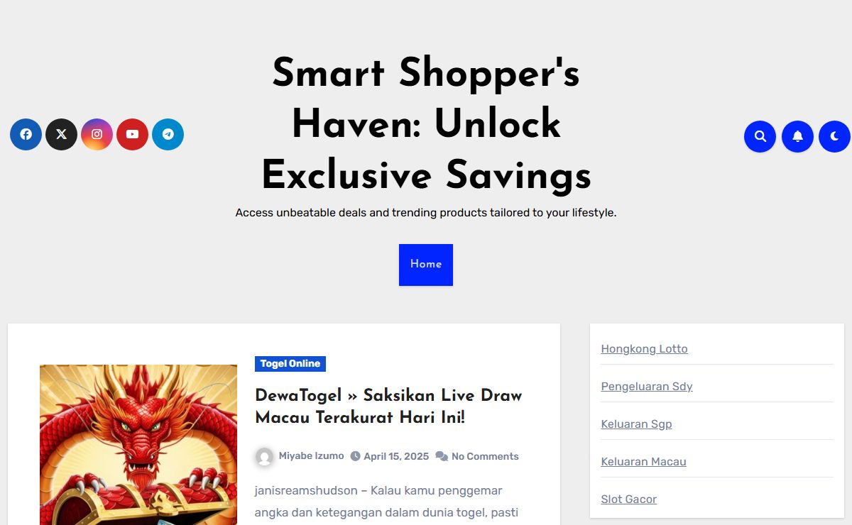 Smart Shopper's Haven: Unlock Exclusive Savings - Access unbeatable deals and trending products tailored to your lifestyle.