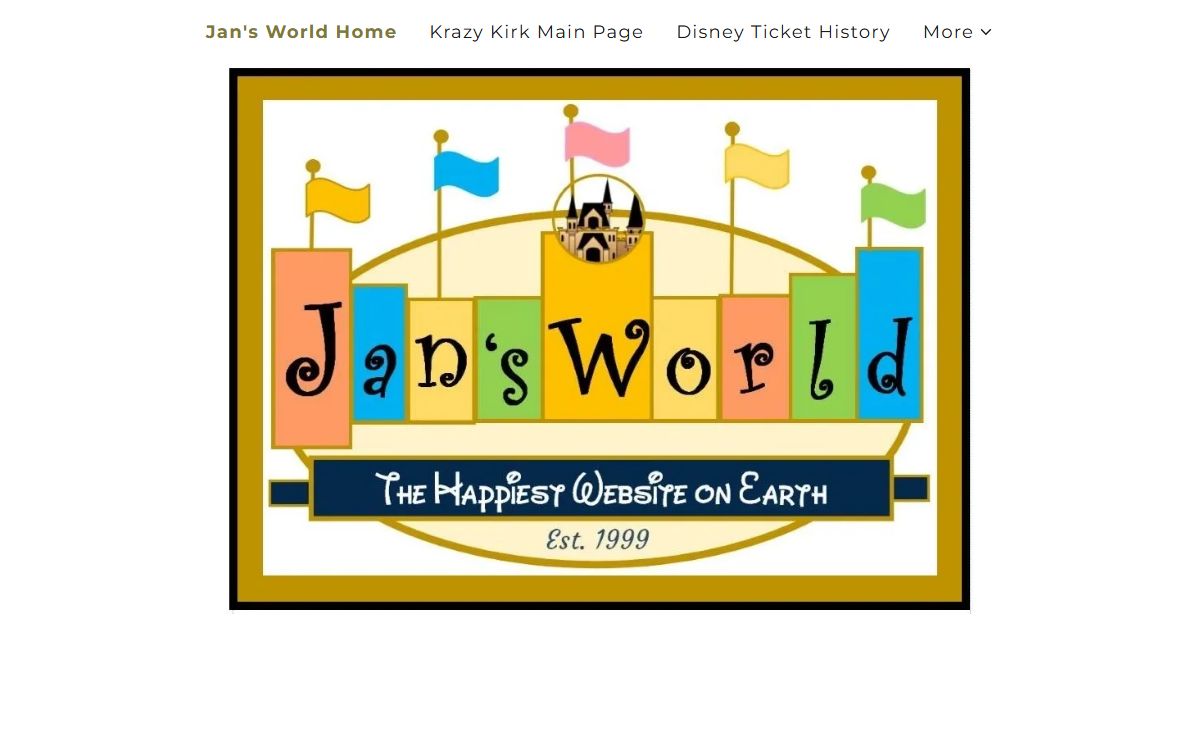 Jan's World - Music, Theme Park History, Comedy