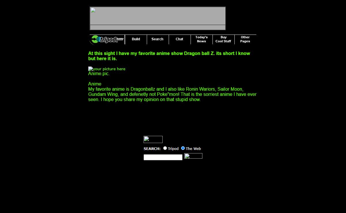 Anime at my site