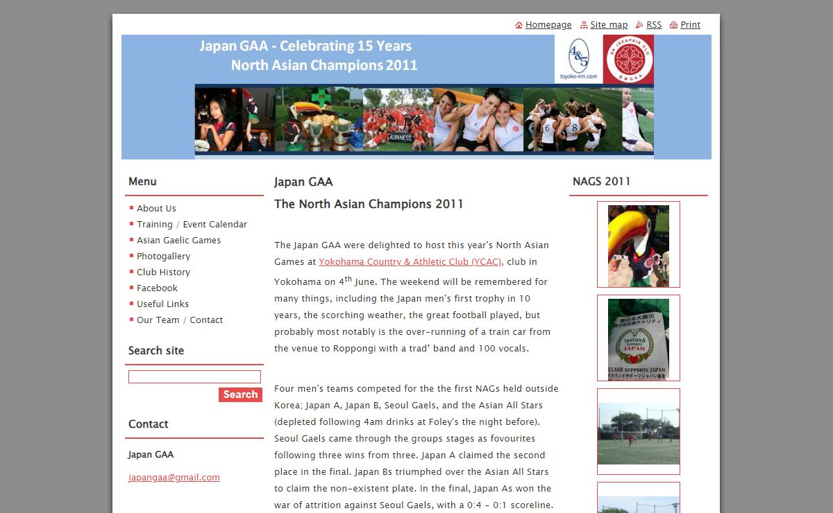Japan NAGs 2011