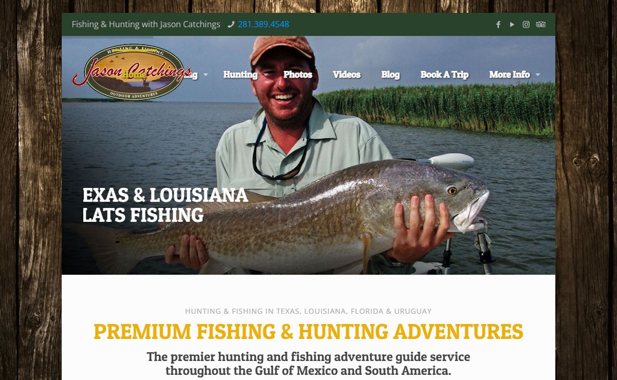 Texas & Louisiana Fishing Guides | Jason Catchings