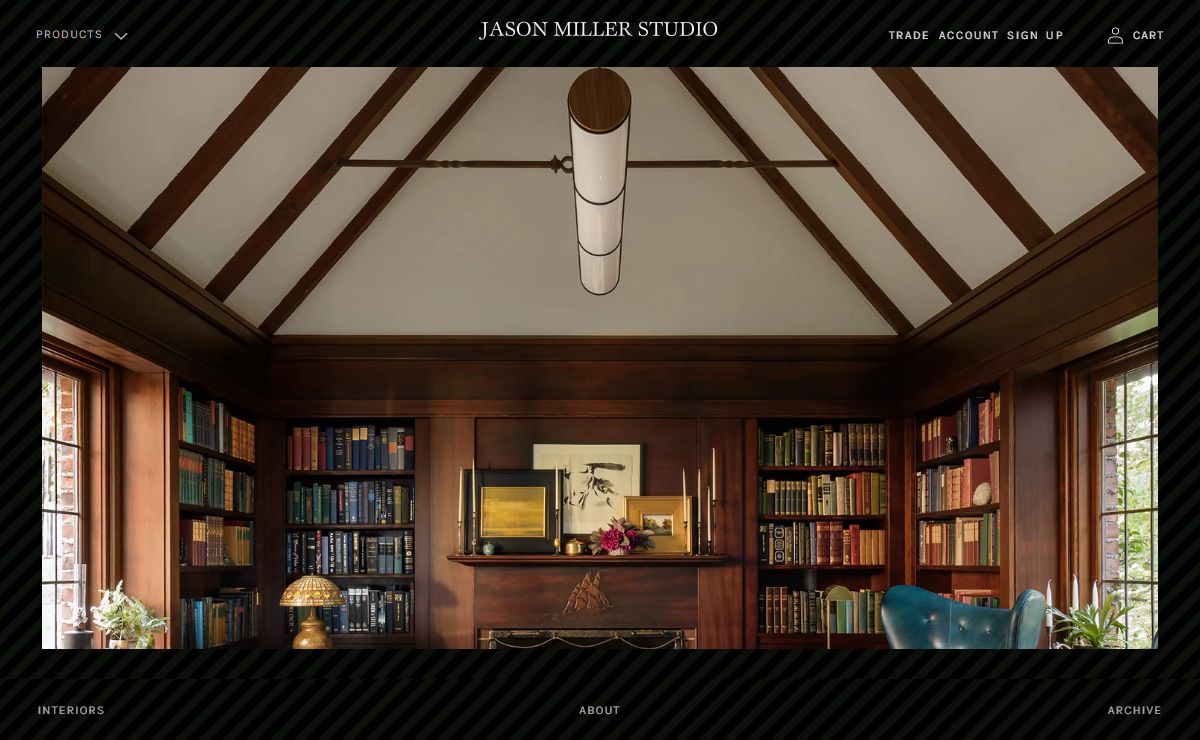 Lighting, Furniture and Ceramics – Jason Miller Studio