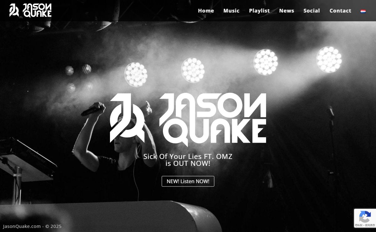 Jason Quake | Official website - Don’t let me down is OUT NOW!