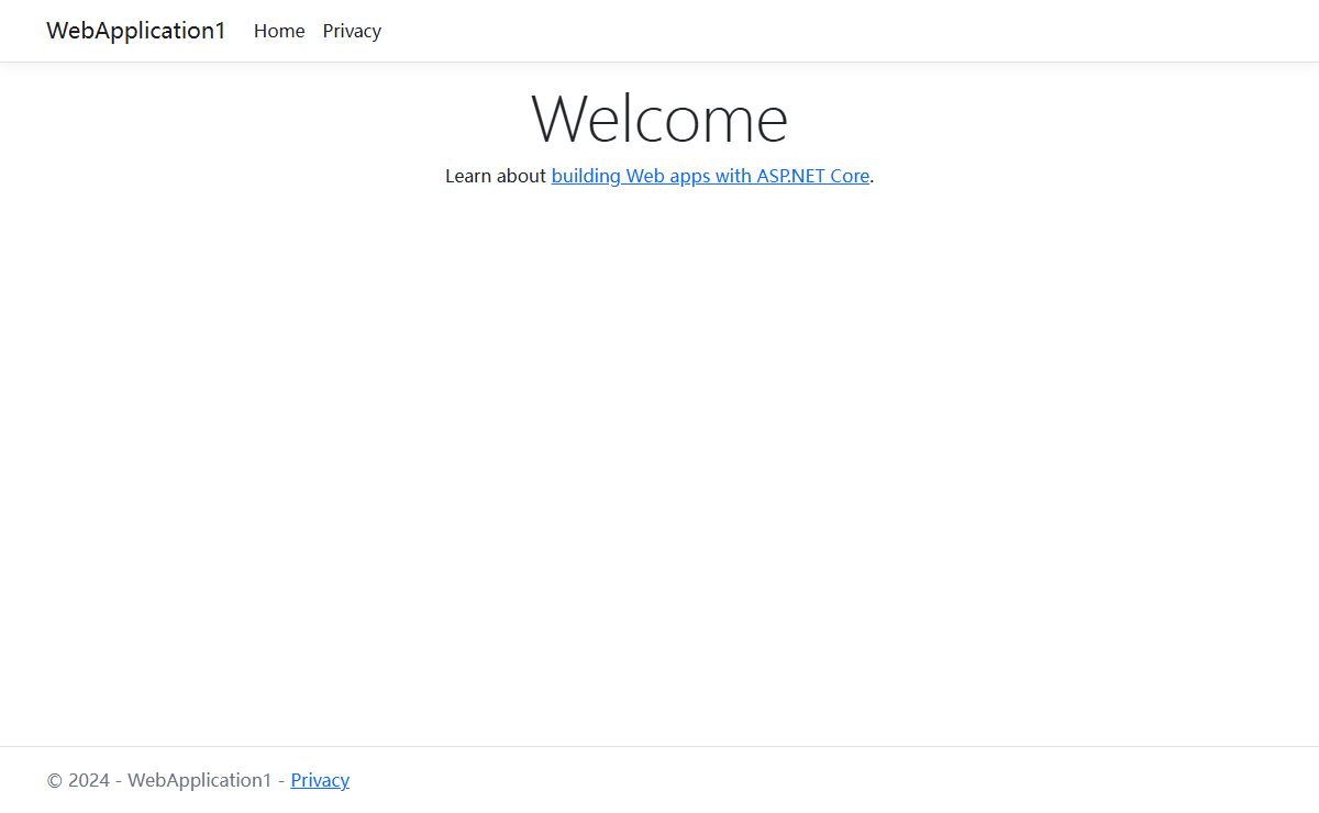 Home page - WebApplication1