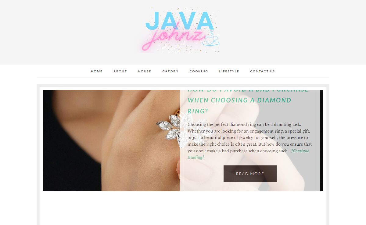 Java Johnz – Home & Garden Blog