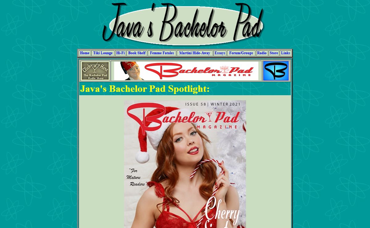 Java's Bachelor Pad