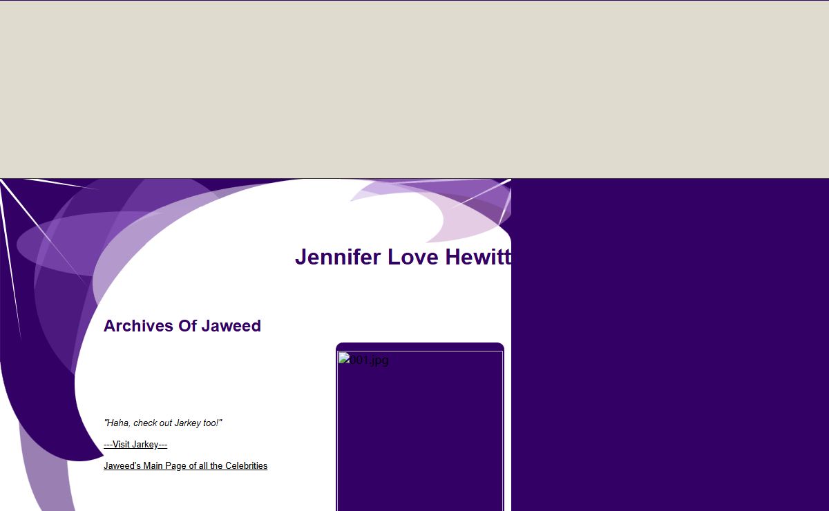 Jennifer Love Hewitt