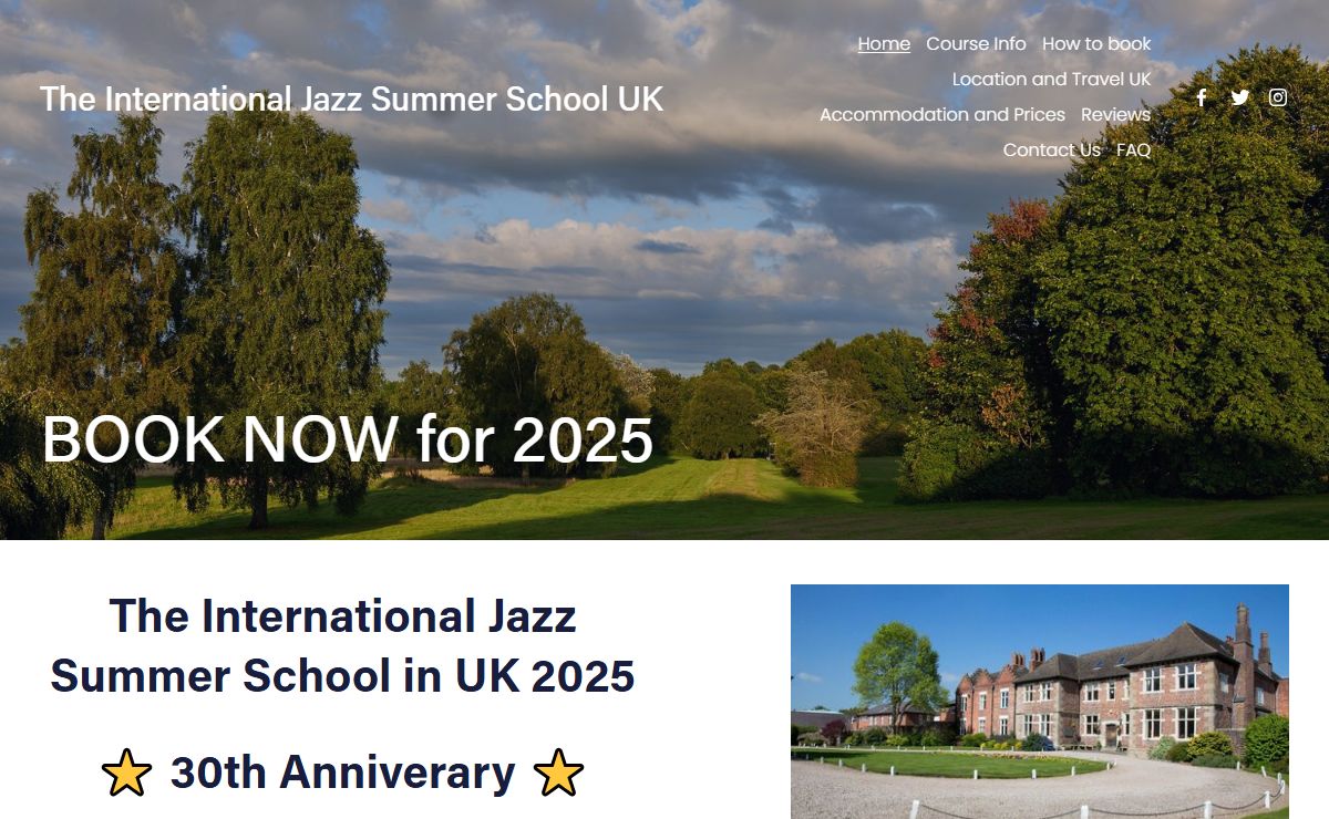 The International Jazz Summer School UK - International Jazz Summer School - France and Cuba
