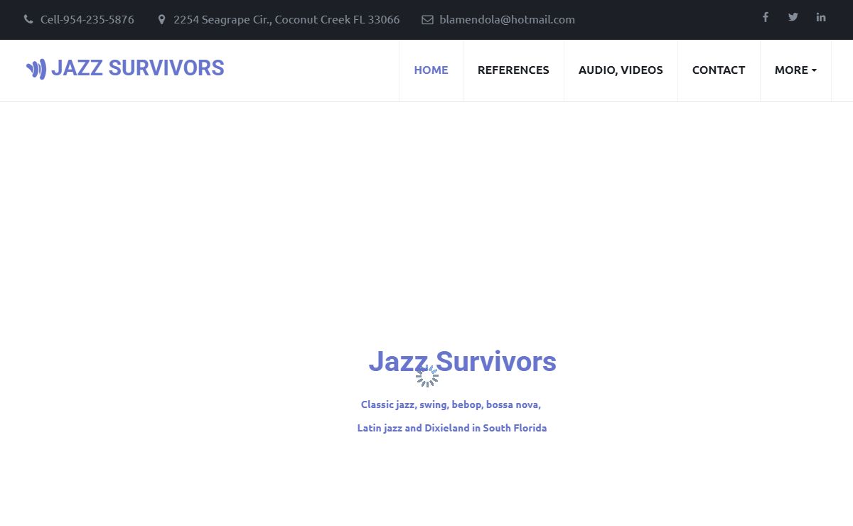 Jazz Survivors band in South Florida