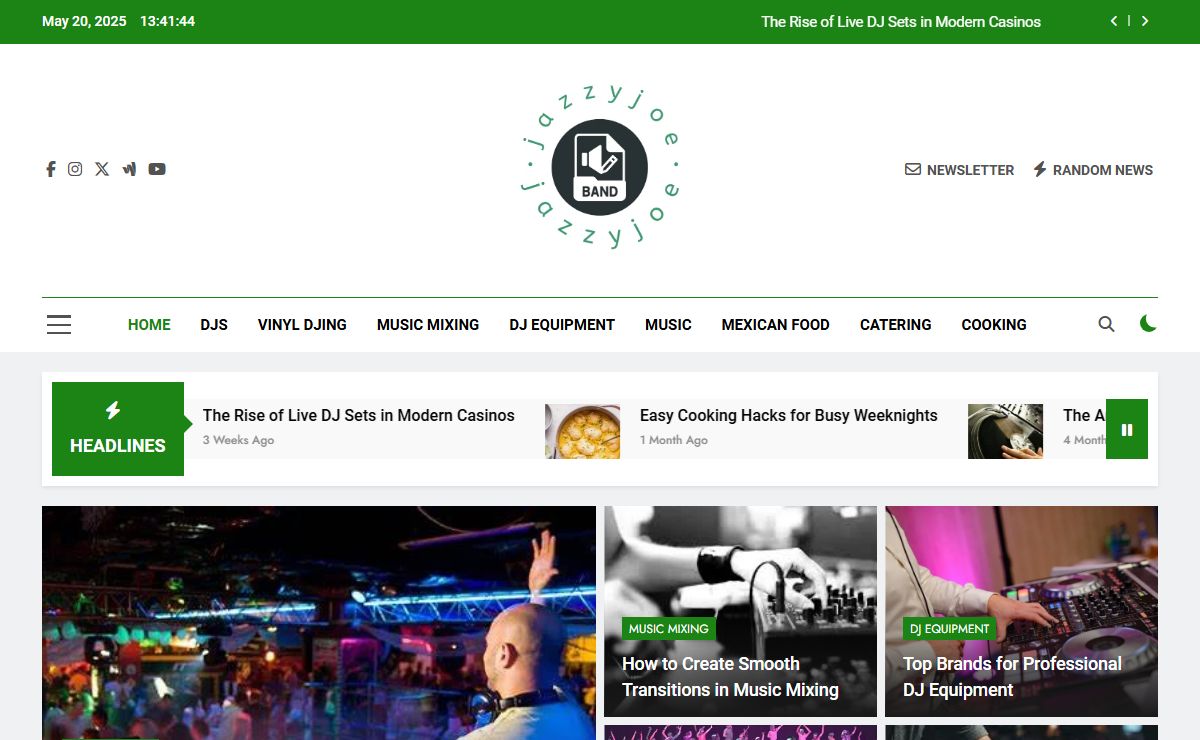 jazzyjoe.com - Spice Up Your Kitchen Groove.