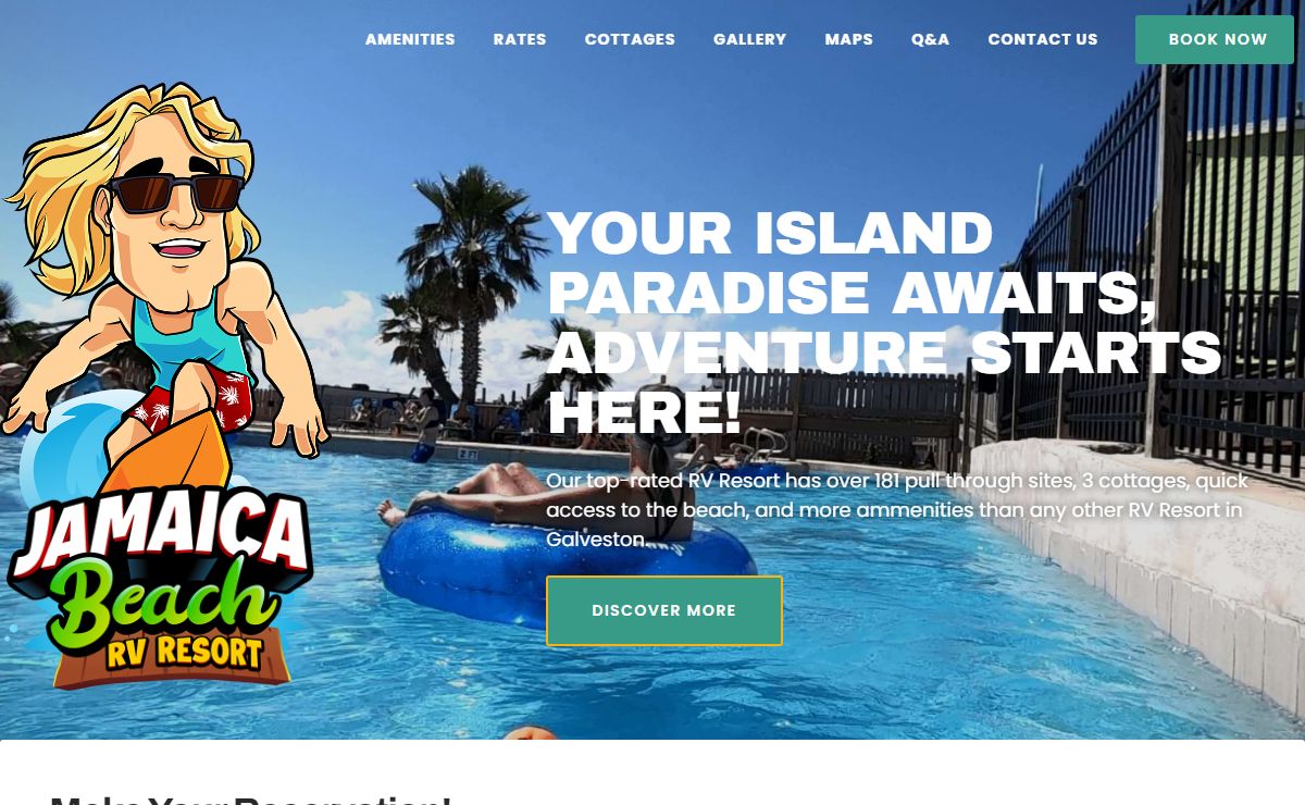Jamaica Beach RV Resort – Your Island Paradise