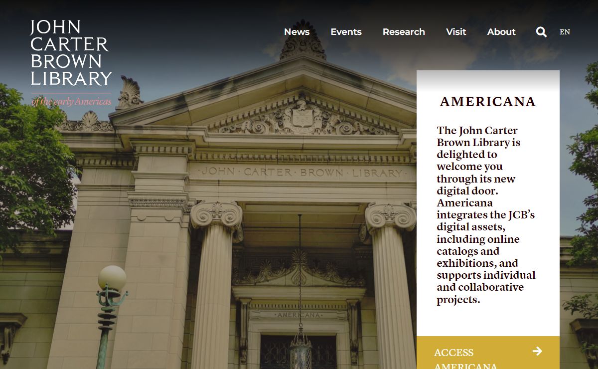 Home | John Carter Brown Library