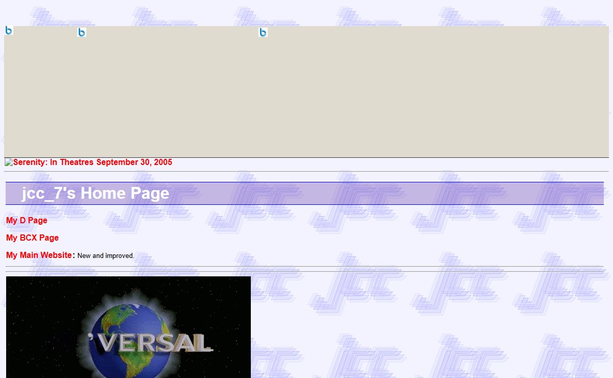 jcc_7's Home Page