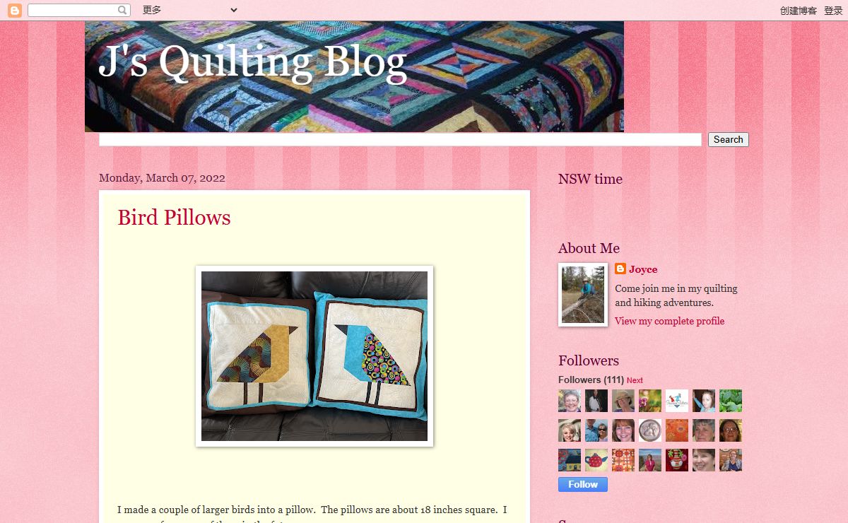 J's Quilting Blog