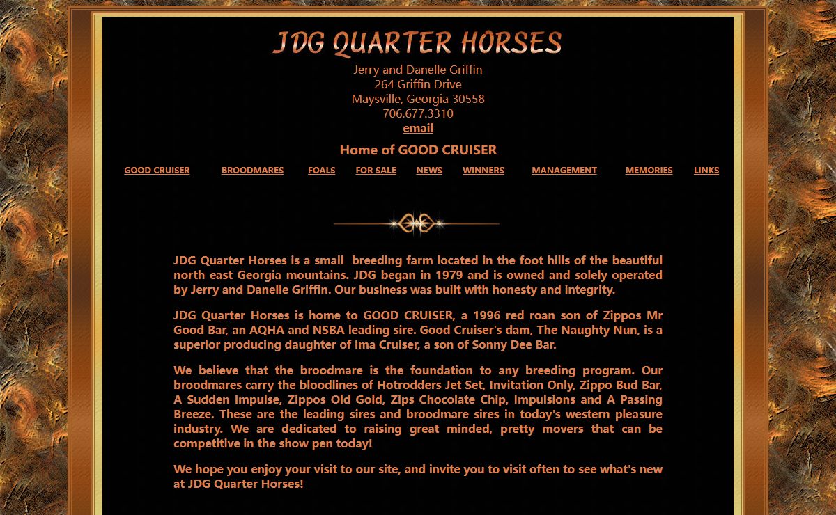 JDG Quarter Horses