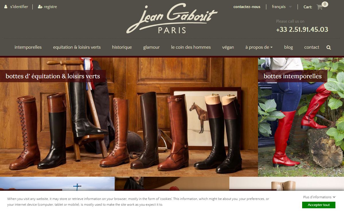 Bottes en cuir 100% sur mesure pour la ville, l'équitation, la chasse, les reconstitutions historiques et le théâtre - Jean Gaborit Creations