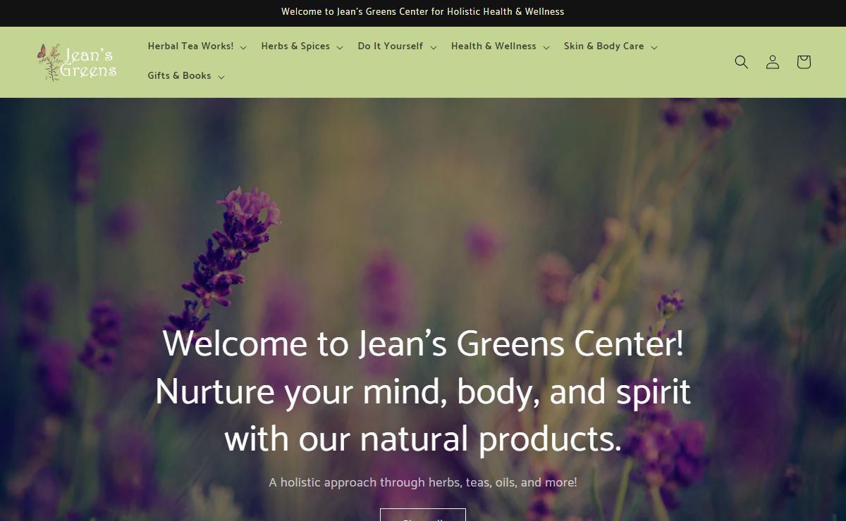 Jean’s Greens Center For Holistic Health & Wellness – Jean’s Greens Center For Holistic Health & Wellness