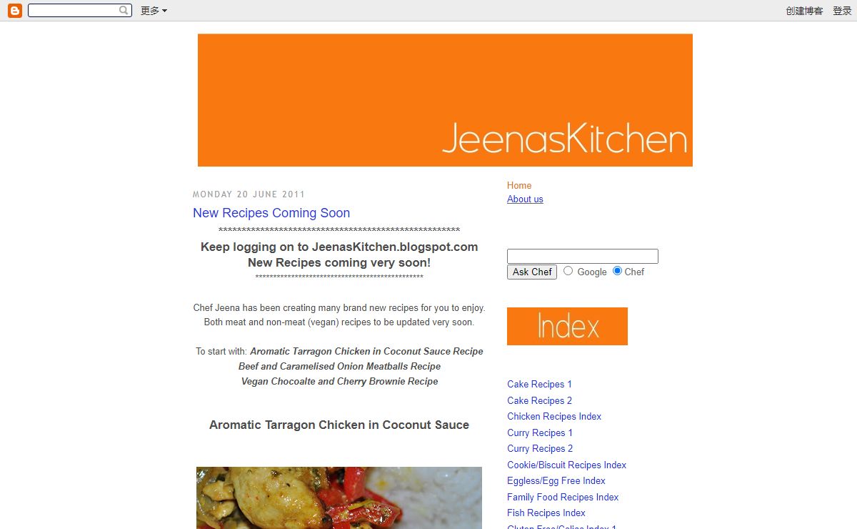 Chef Jeenas food recipes