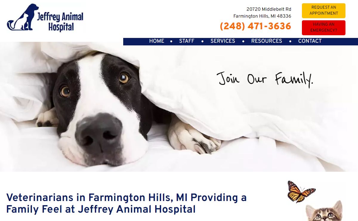 Veterinarians in Farmington Hills, MI | Jeffrey Animal Hospital