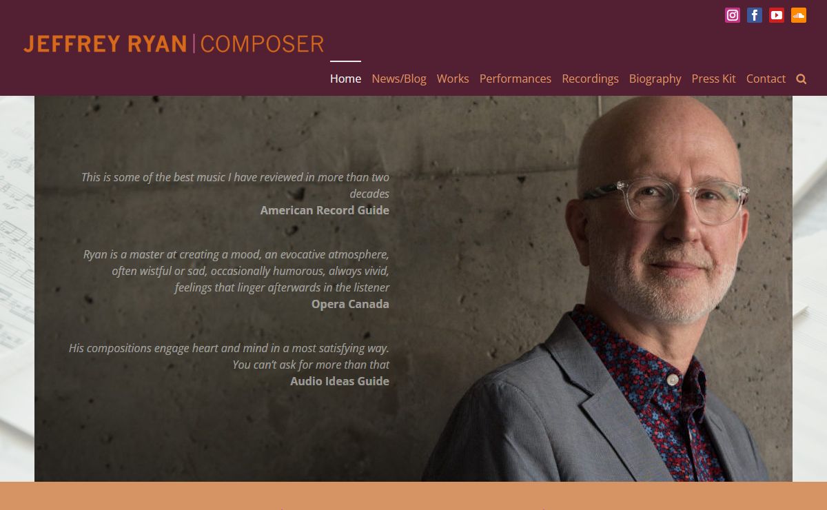 Jeffrey Ryan | Composer