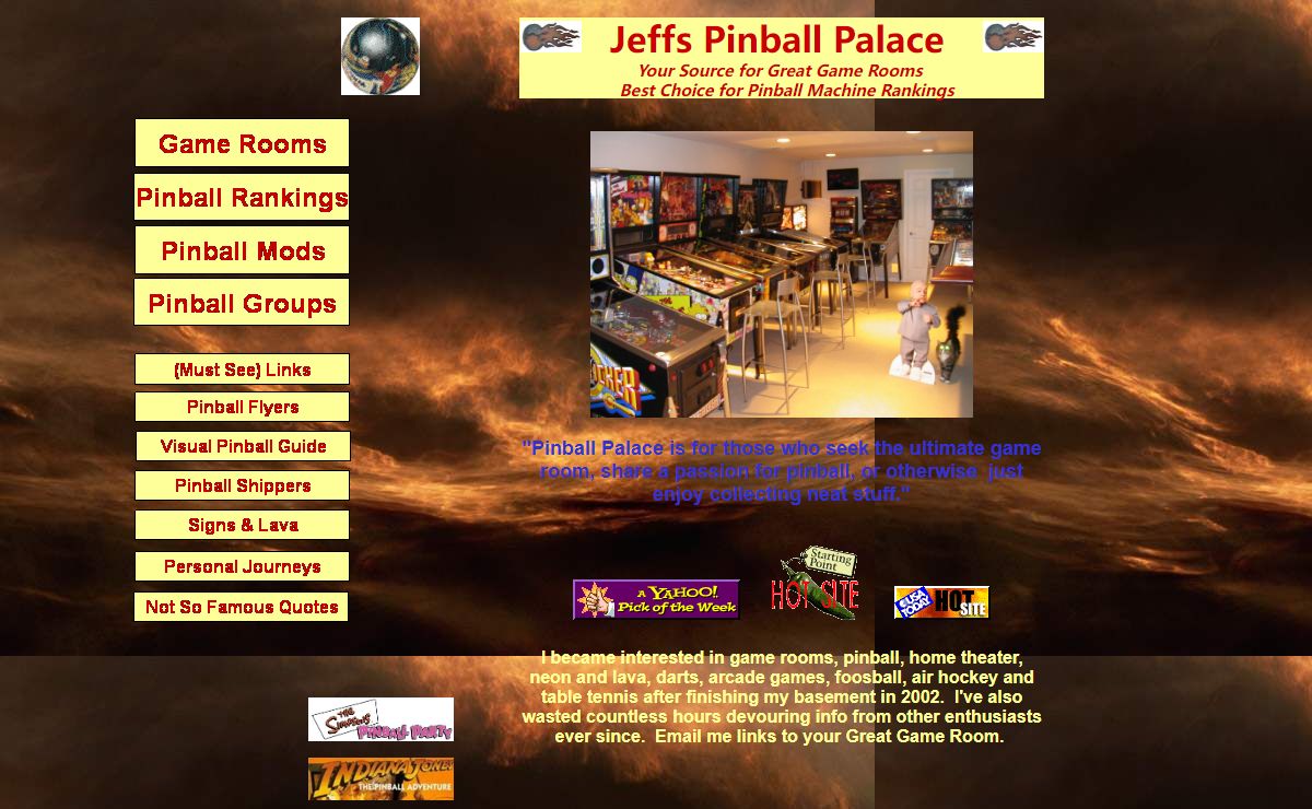 Pinball Palace - Your Source for Great Game Rooms