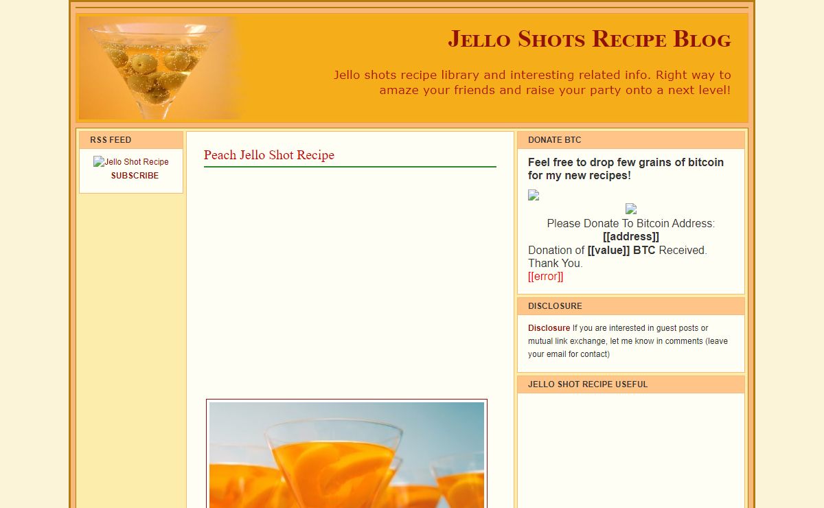 Jello Shots Recipe Blog - The Complete Resource Site