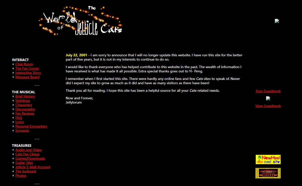 The World of Jellicle Cats