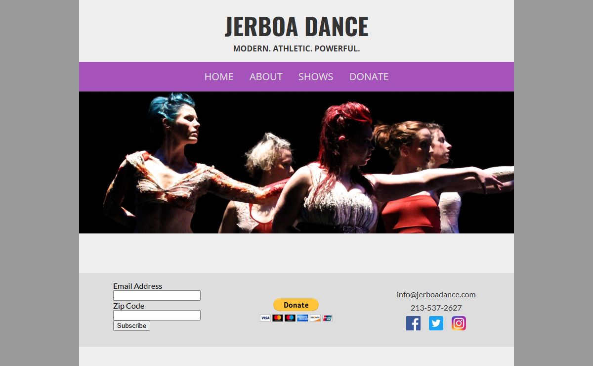 Jerboa Dance - Home