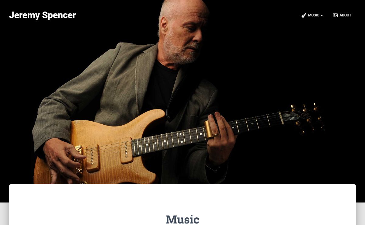 Jeremy Spencer | Official Website