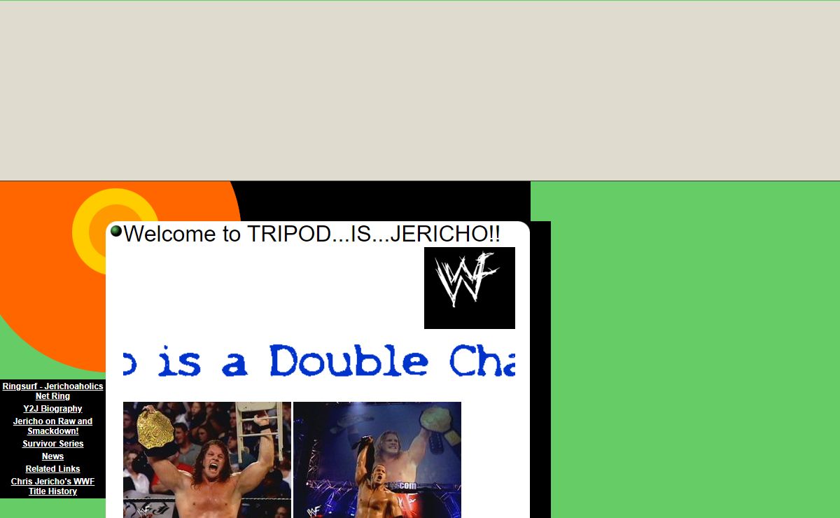 Welcome to TRIPOD...IS...JERICHO!!