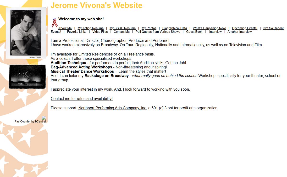 Jerome Vivona's Website