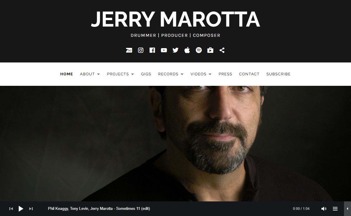 Jerry Marotta – Drummer | Producer | Composer