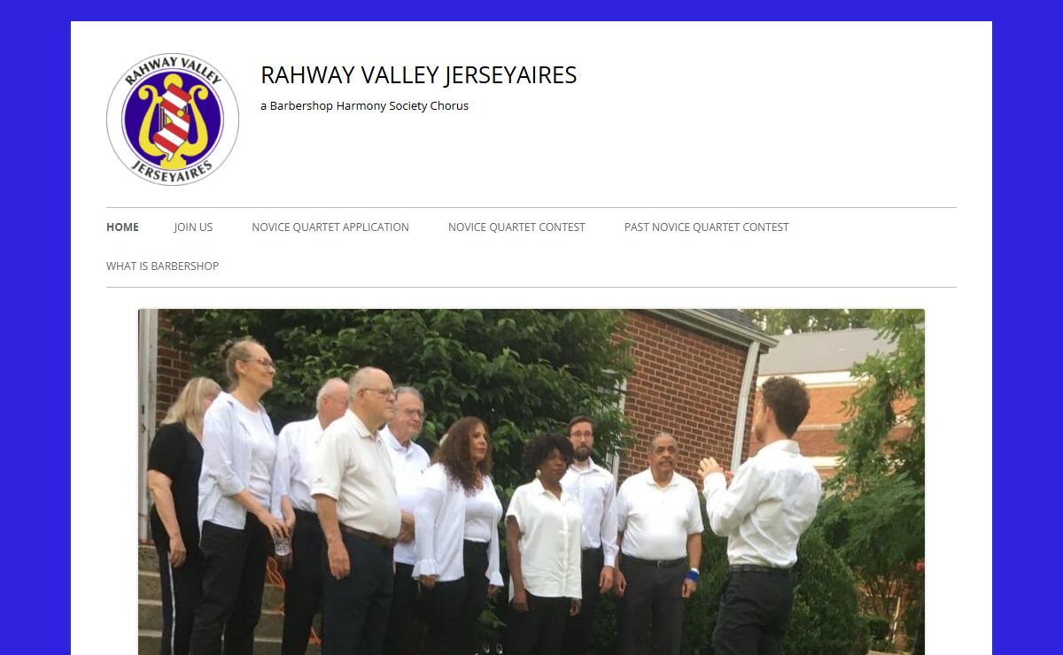 RAHWAY VALLEY JERSEYAIRES – a Barbershop Harmony Society Chorus