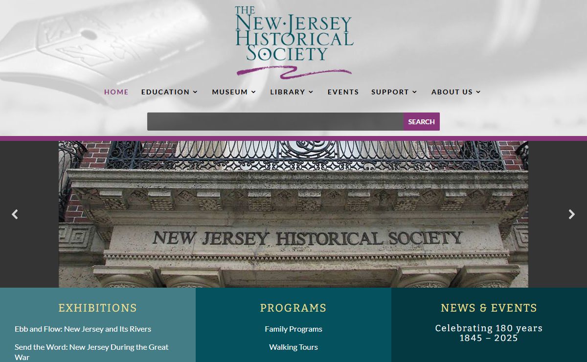 The New Jersey Historical Society |