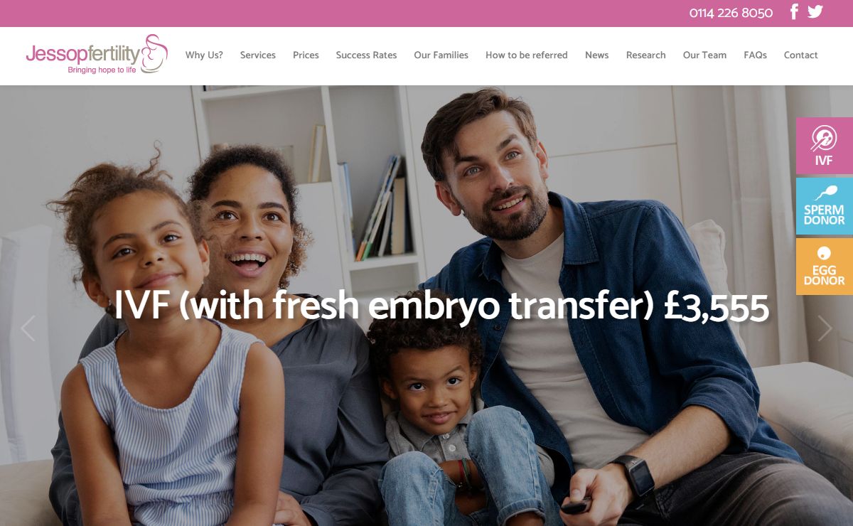 Jessop Fertility, a leading UK hospital based fertility centre