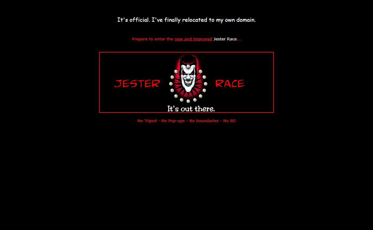 - = The Jester Race =