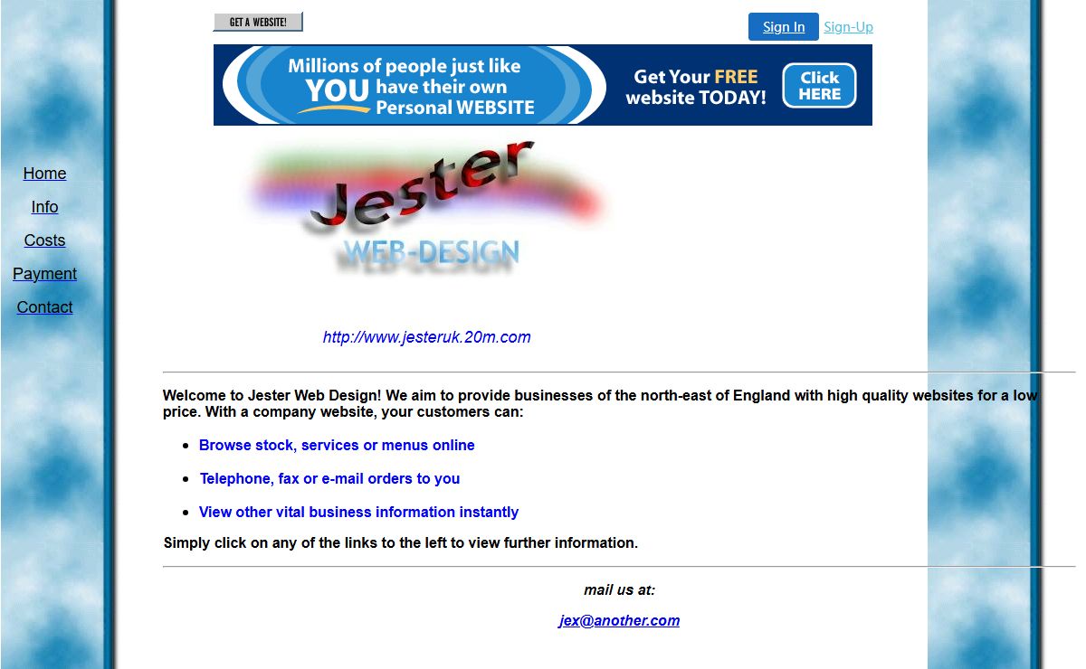 Jester Web Design